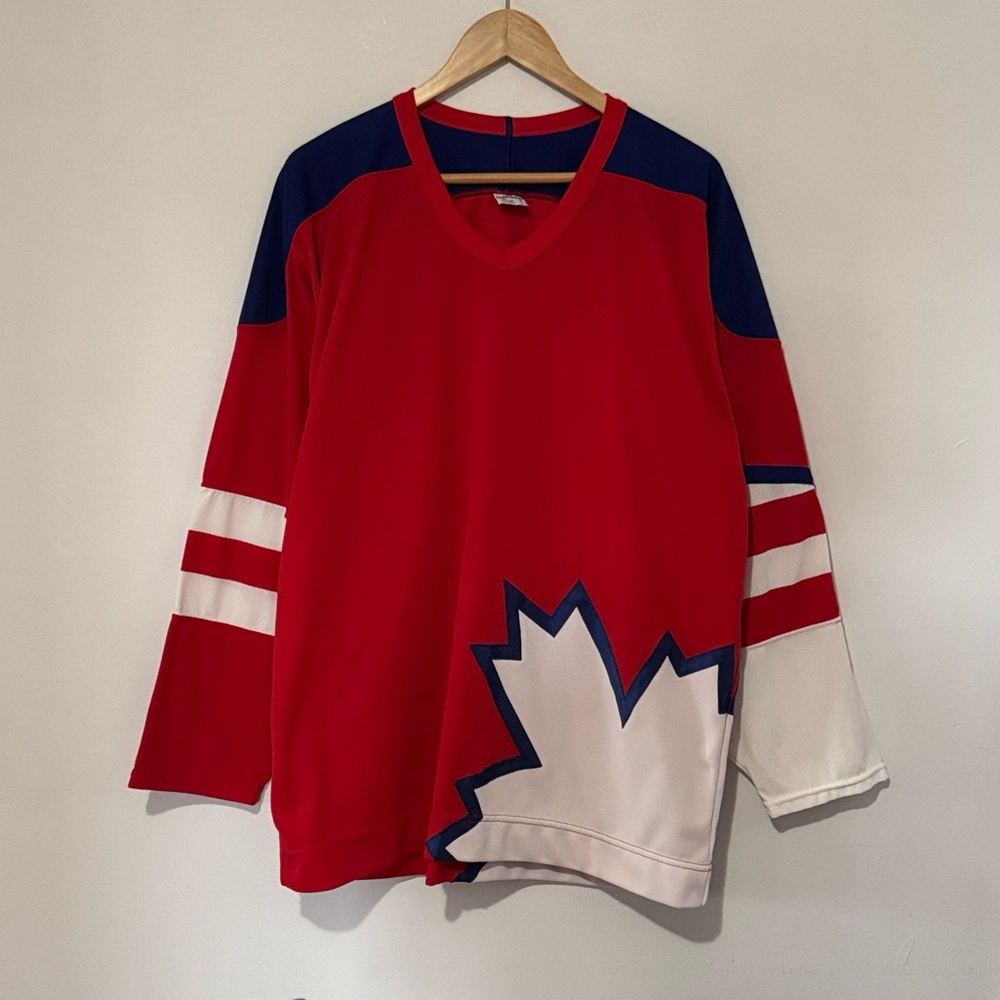 Vintage Team Canada Hockey Jersey / 1996 / Large / Blank / Wayne Gretzky / CCM